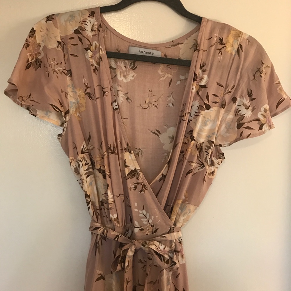 AUGUSTE wrap dress